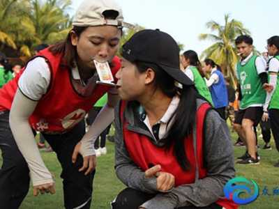 拓展訓(xùn)練游戲傳遞面粉