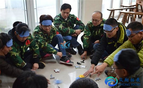 拓展游戲盲人摸象