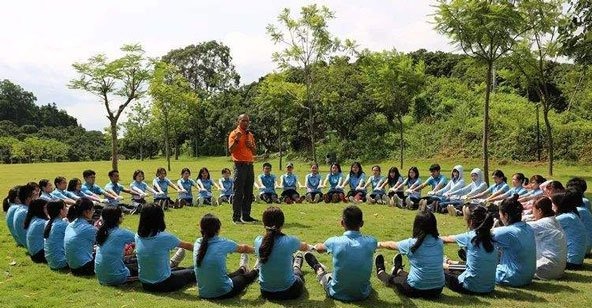 動力圈繩拓展游戲心得