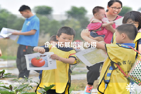 企業(yè)拓展培訓(xùn)心得