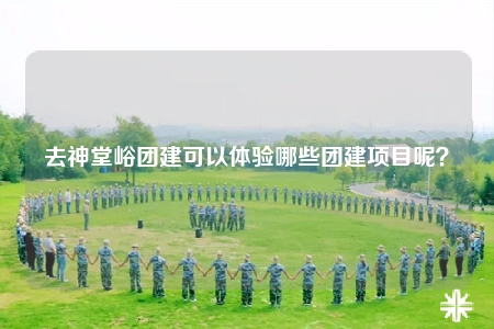 去神堂峪團建可以體驗哪些團建項目呢？