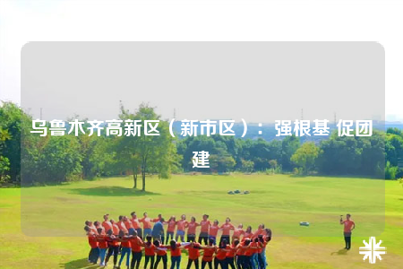 烏魯木齊高新區(qū)（新市區(qū)）：強根基 促團建