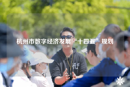 杭州市數(shù)字經(jīng)濟發(fā)展“十四五”規(guī)劃