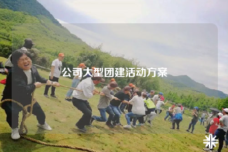 公司大型團(tuán)建活動(dòng)方案